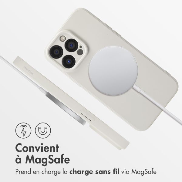imoshion Coque Couleur avec MagSafe Apple iPhone 14 Pro Max - Beige