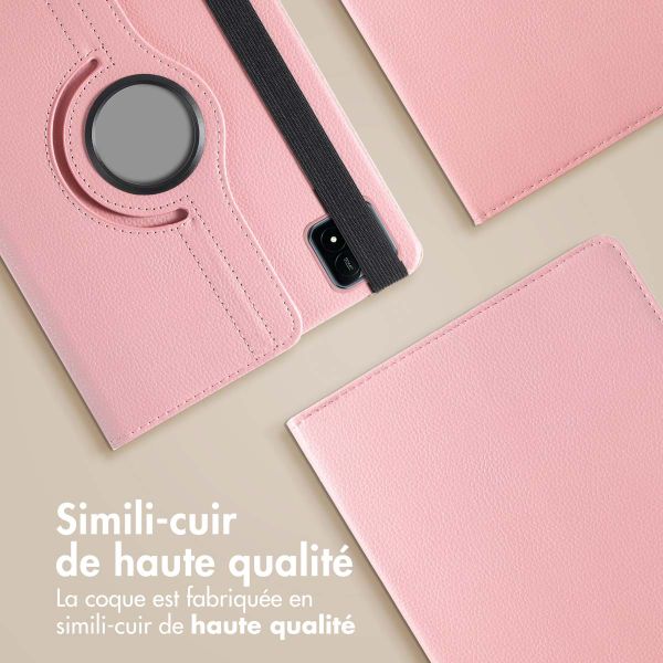 imoshion Coque tablette rotatif à 360° Xiaomi Pad 6S Pro 12.4 - Rose