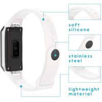 imoshion Bracelet silicone Samsung Galaxy Fit - Blanc
