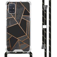 imoshion Coque Design avec cordon Samsung Galaxy A51 - Black Graphic