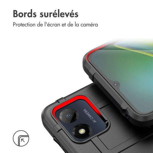 imoshion Coque Arrière Rugged Shield Motorola Moto E13 - Noir