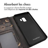 imoshion Étui de télephone portefeuille Design Samsung Galaxy S9 - Sky Black