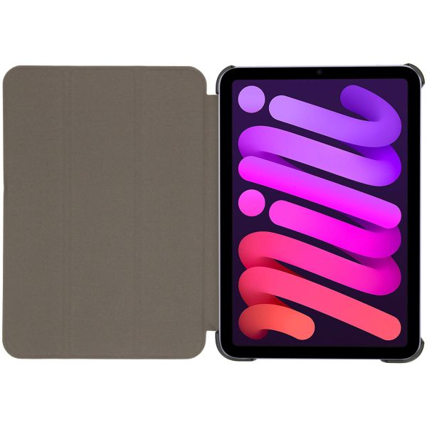 imoshion Coque tablette Trifold Apple iPad Mini 7 (2024) / iPad Mini 6 (2021) - Noir