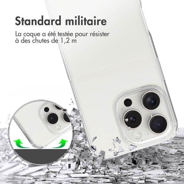 Accezz Coque Xtreme Impact Apple iPhone 16 Pro - Transparent