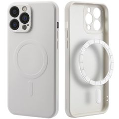 imoshion Coque Couleur avec MagSafe Apple iPhone 13 Pro Max - Beige