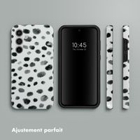 Selencia Coque arrière Vivid Samsung Galaxy A55 - Trendy Leopard