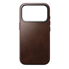Nomad Coque arrière traditionnelle en cuir Horween avec MagSafe Apple iPhone 17 Pro - Rustic Brown