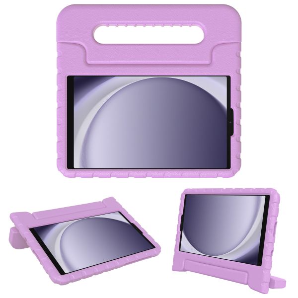 imoshion Coque kidsproof avec poignée Samsung Galaxy Tab A9 8.7 pouces - Lilas