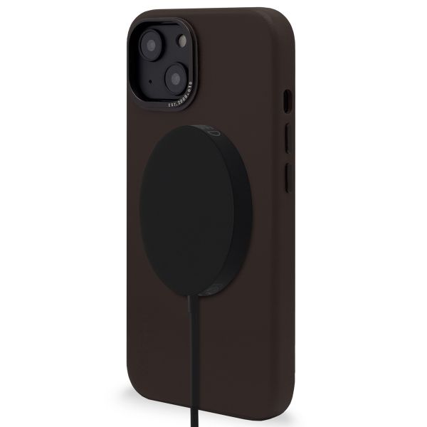 Decoded Coque en cuir MagSafe Apple iPhone 14 Plus - Marron