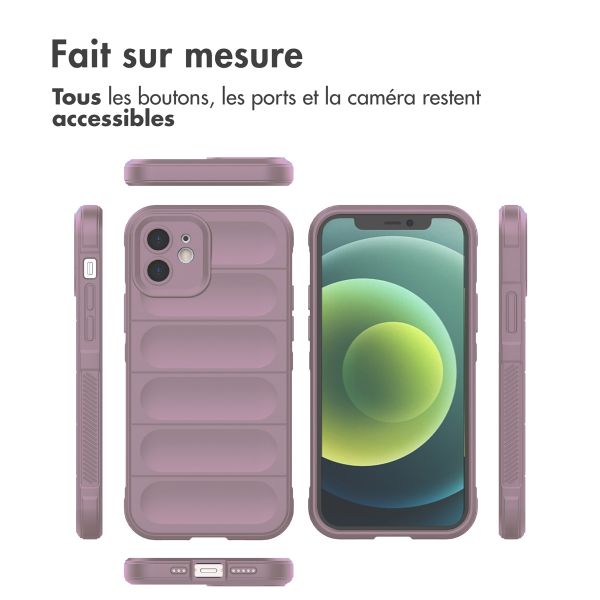 imoshion Coque arrière EasyGrip Apple iPhone 12 - Violet