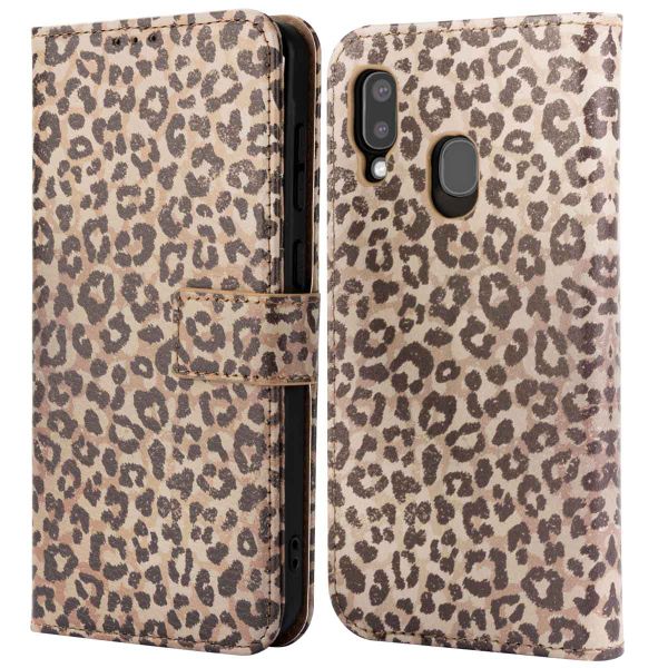 imoshion Étui de téléphone portefeuille Design Samsung Galaxy A20e - Leopard Mood