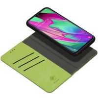 imoshion Etui de téléphone 2-en-1 amovible Samsung Galaxy A40 - Vert