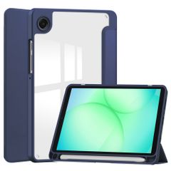 imoshion Coque tablette rigide Trifold Samsung Galaxy Tab A11 Plus - Bleu foncé