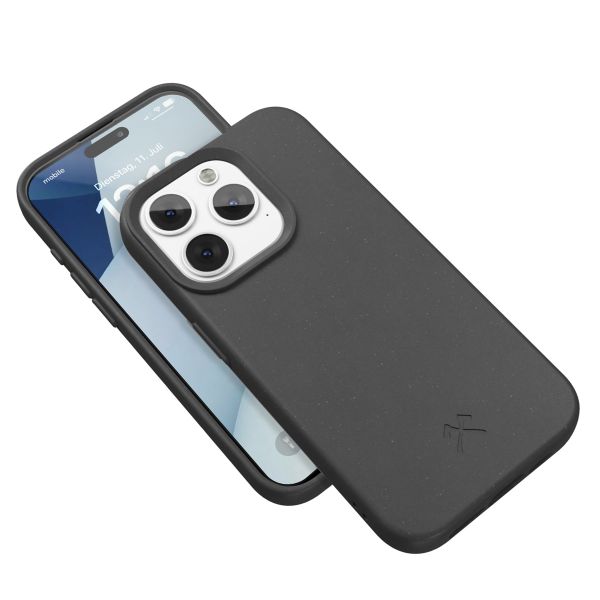 Woodcessories Coque Bio MagSafe iPhone 15 Pro Max - Noir