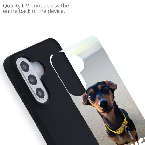 Concevez votre propre coque en gel Samsung Galaxy A57 (5G) - Noir