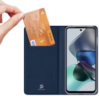 Dux Ducis Étui de téléphone Slim Motorola Moto G13 / G23 - Bleu foncé