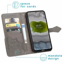 imoshion Etui de téléphone Mandala Nokia X10 / X20 - Gris