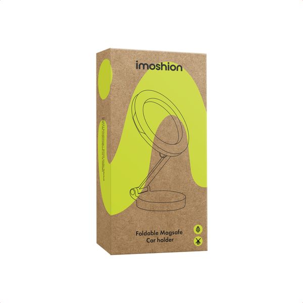 imoshion Support de téléphone pour voiture avec MagSafe - Tableau de bord - Noir