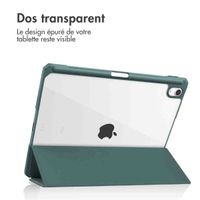 imoshion Coque tablette rigide Trifold Apple iPad Air 11 pouces (2025) M3 / (2024) M2 / Air 5 (2022) / Air 4 (2020) - Vert