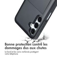 imoshion Coque arrière avec porte-cartes Samsung Galaxy A16 - Noir