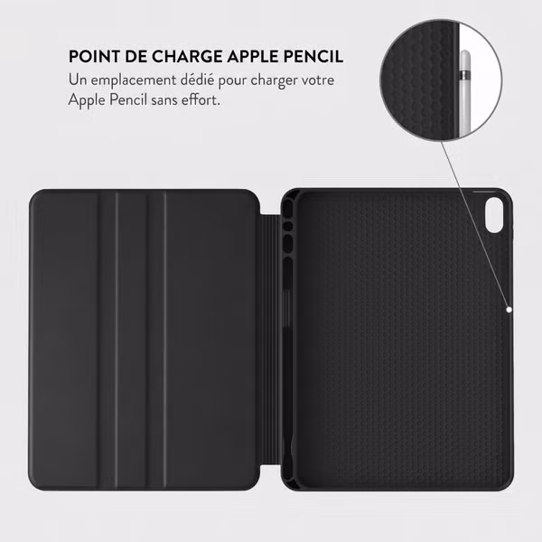 Burga Coque tablette Apple iPad 11 (2025) 11 pouces A16 / iPad 10 (2022) 10.9 pouces - Nera