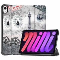 imoshion Coque tablette Design Trifold iPad Mini 7 (2024) / iPad Mini 6 (2021) - Paris