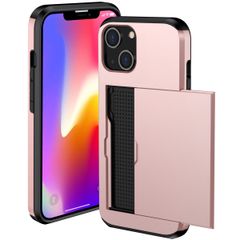 imoshion Coque arrière avec porte-cartes iPhone 14 - Rose Dorée