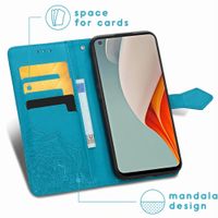 imoshion Etui de télephone Mandala OnePlus Nord N100 - Turquoise