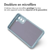 imoshion Coque arrière EasyGrip Samsung Galaxy S21 FE - Bleu clair