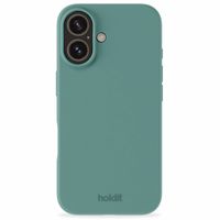 Holdit Coque Silicone Apple iPhone 16 Plus - Moss Green