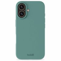 Holdit Coque Silicone iPhone 16 Plus - Moss Green