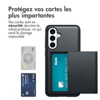 imoshion Coque arrière avec porte-cartes Samsung Galaxy A36 / A56 - Noir