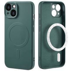 imoshion Coque Couleur avec MagSafe Apple iPhone 14 - Vert foncé