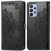 imoshion Etui de téléphone portefeuille Mandala Samsung Galaxy A23 (5G) - Noir