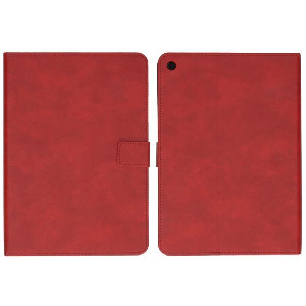 imoshion Coque tablette luxe iPad 6 (2018) 9.7 pouces / iPad 5 (2017) 9.7 pouces - Rouge