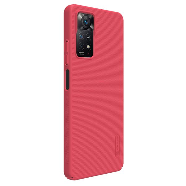 Nillkin Coque Super Frosted Shield Xiaomi Redmi Note 11 Pro - Rouge