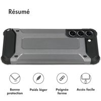 imoshion Coque Rugged Xtreme Samsung Galaxy S22 - Gris foncé