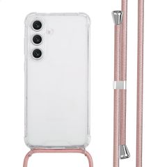 imoshion Coque avec dragonne Samsung Galaxy S25 FE - Rose Gold