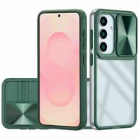 imoshion Coque arrière Camslider Samsung Galaxy S25 - Vert foncé