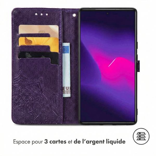 imoshion Etui de télephone Mandala Samsung Galaxy S24 Ultra - Violet