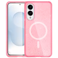 imoshion Coque Pailletée avec MagSafe Samsung Galaxy S25 Edge - Rose