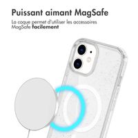 imoshion Coque Sparkle avec MagSafe iPhone 12 (Pro) - Transparent