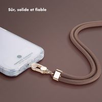 Selencia Cordon de téléphone universel - Mokka