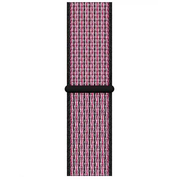 Apple Nike Sport Loop bracelet Apple Watch Series 1-9 / SE - 38/40/41 mm / Series 10 - 42 mm - Pink Blast / True Berry