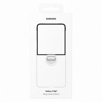 Samsung Coque originale Clear Bague Samsung Galaxy Z Flip 7 - Transparent