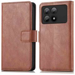imoshion Étui de télephone portefeuille Xiaomi Poco X6 Pro - Marron