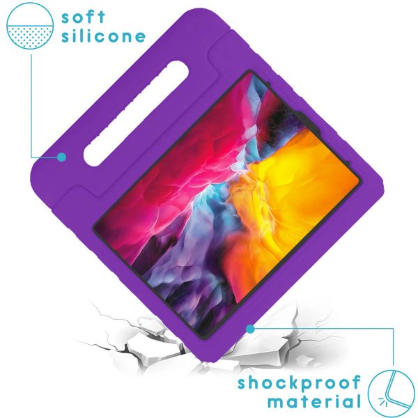 imoshion Coque kidsproof avec poignée iPad Pro 11 (2022) / Pro 11 (2021) / Pro 11 (2020) - Violet