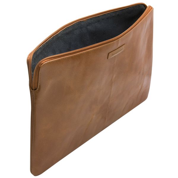 dbramante1928 Skagen Pro - Pochette ordinateur 13 pouces - Cuir véritable - MacBook Pro 13 pouces / Air 13 pouces - Tan