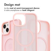 imoshion Coque Color Guard avec MagSafe iPhone 13 / 14 - Rose clair