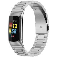 imoshion Bracelet en acier le Fitbit Charge 5 / Charge 6 - Argent